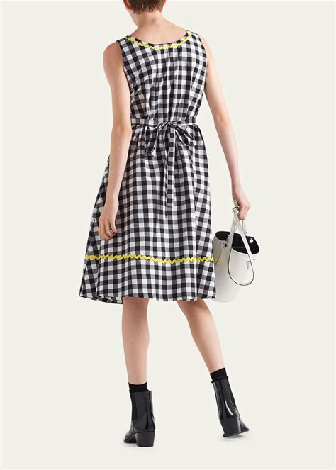 prada gingham|pink gingham dresses.